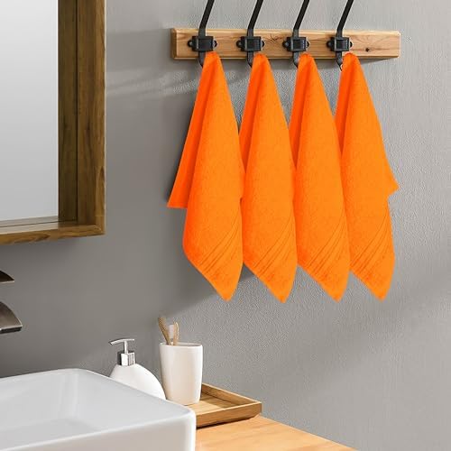 BOUTIQUO Ultra Soft Cotton Washcloths 12-Pack