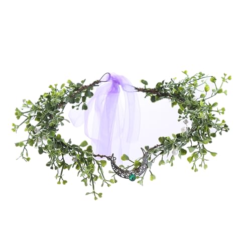 Vivivalue Adjustable Woodland Flower Crown Headband