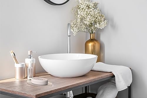 Clear-Ad Clear Acrylic Soap Tray - Set of 2