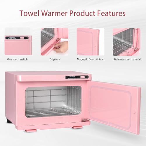 Hot Towel Warmer Cabinet 8L Pink