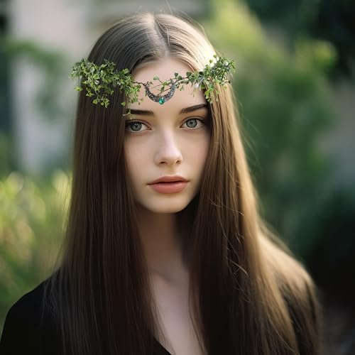 Vivivalue Adjustable Woodland Flower Crown Headband