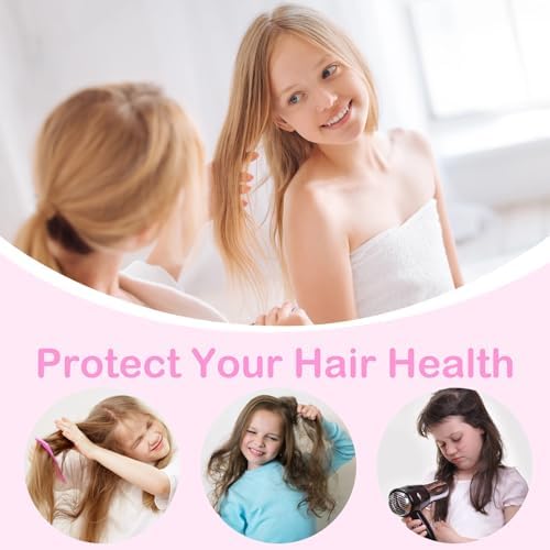Basumee Microfiber Hair Towel Wrap Unicorn 2 Pack