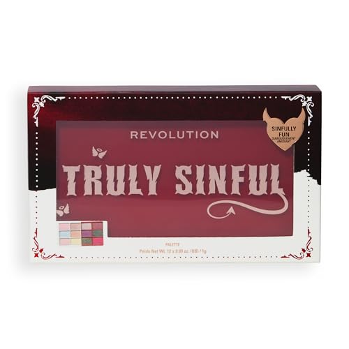 Revolution Beauty Truly Sinful Blood Eyeshadow Palette