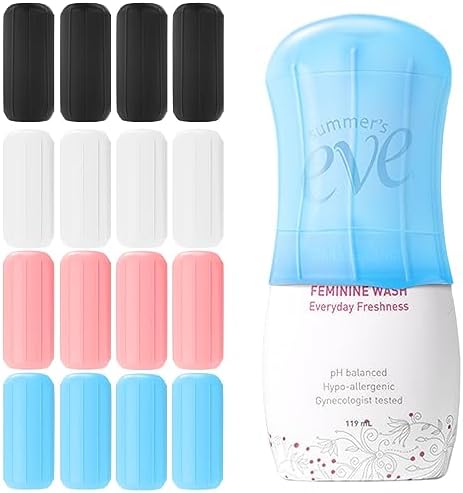 16 Pack Silicone Toiletry Sleeves Leak Proof