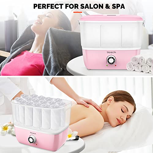 TASALON Hot Towel Steamer for Facials and Spa Use