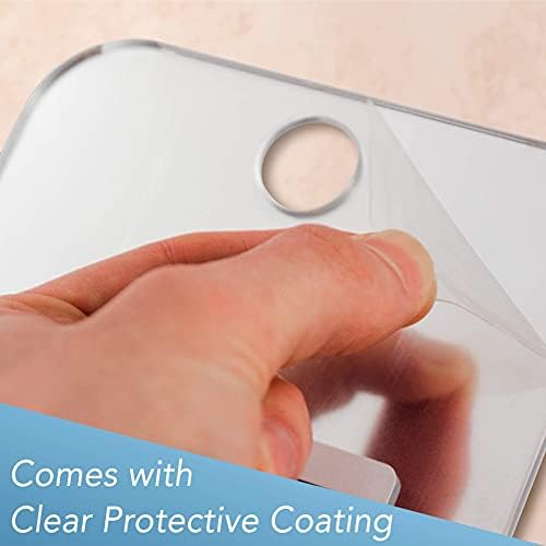 Deluxe Anti-Fog Shaving Mirror with Hook and Handheld Option 1