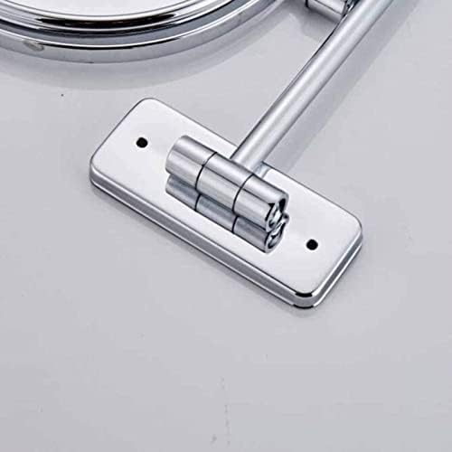 DEIHGE Makeup Mirror Wall Mount 5X Magnification Rosegold 8inch