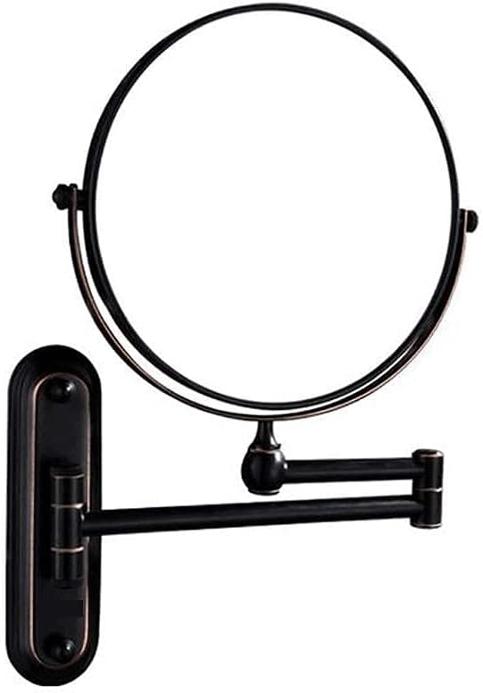 DEIHGE 6-Inch Double-Sided Makeup Mirror with 3x Magnification