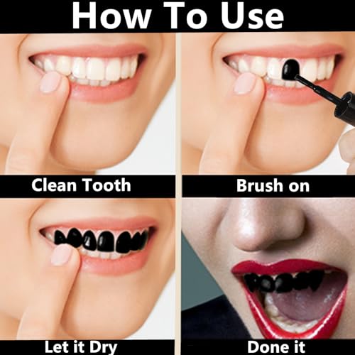 Go Ho Black Tooth Paint for Cosplay Halloween