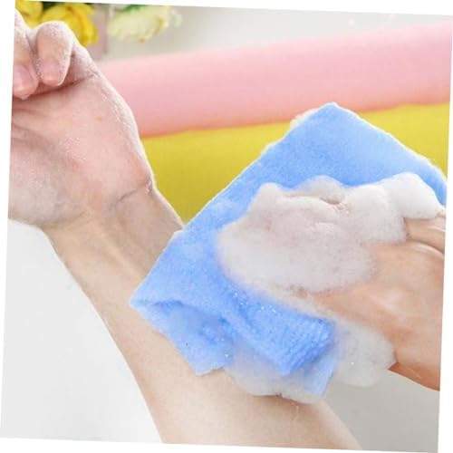 4PCS Exfoliating Bath Towel for Skin Cleansing