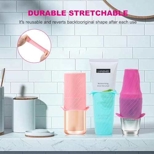 Mrsdry Leak Proof Bottle Covers 8 Pack Travel Essentials