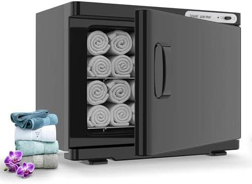 SalonDepot Hot Towel Warmer 23L Large Capacity Black
