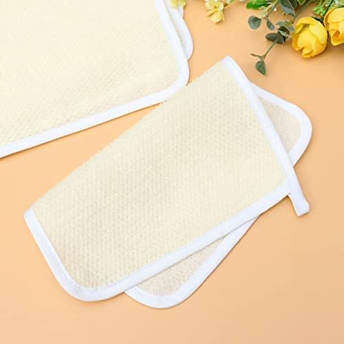 SOESFOUFU Exfoliating Bath Towel Set 5pcs