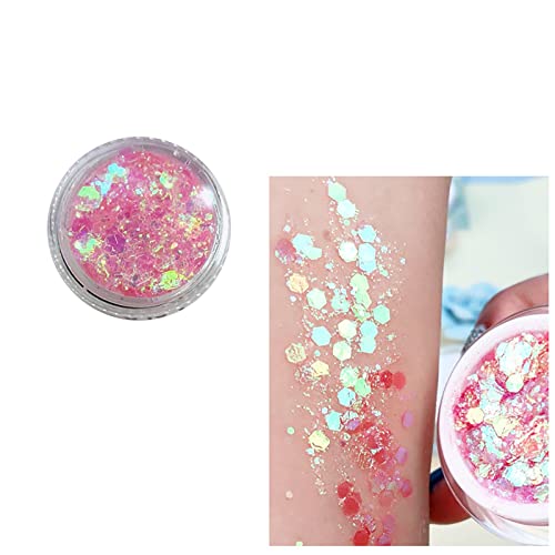 KEEADI Body Glitter Sequins for Concerts and Festivals