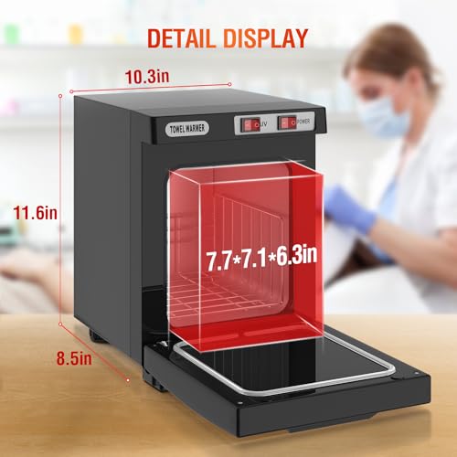 StateRiver Towel Warmer Cabinet - 5L Capacity Black