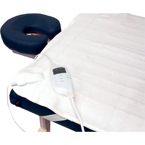 ForPro Professional Fleece Massage Table Warmer with 9 Heat Settings