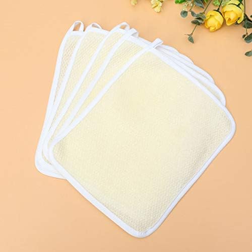 SOESFOUFU Exfoliating Bath Towel Set 5pcs