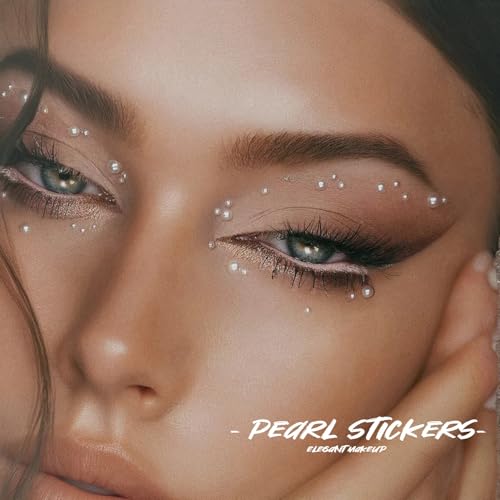 Heart Pearl Face Eye Gems for Makeup and Hair