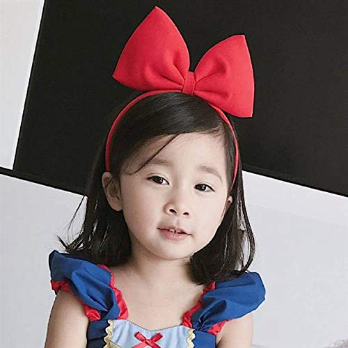 Large Red Bow Headband for Women Girls