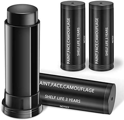 Rismise 3pcs Football Eye Black Paint Stick for Sports Halloween