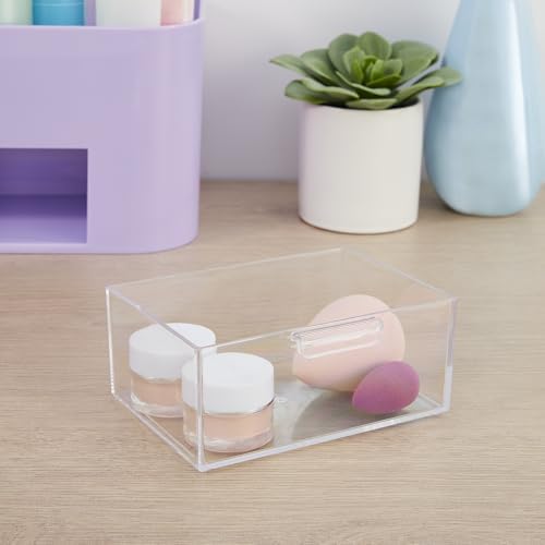 STORi Bliss Lilac Purple Makeup Organizer