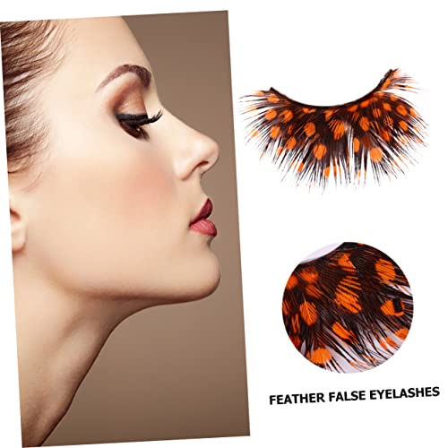 NOLITOY 2 Pairs Halloween False Lashes for Women