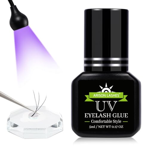 ARISON UV Eyelash Adhesive - Fast Dry 1 Sec 9-10 Weeks Retention