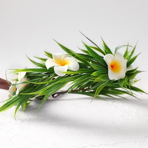 Hawaiian Flower Hair Clips - 3 Pcs Set for Women Girls