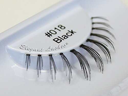 Elegant Lashes 018 Black False Eyelash