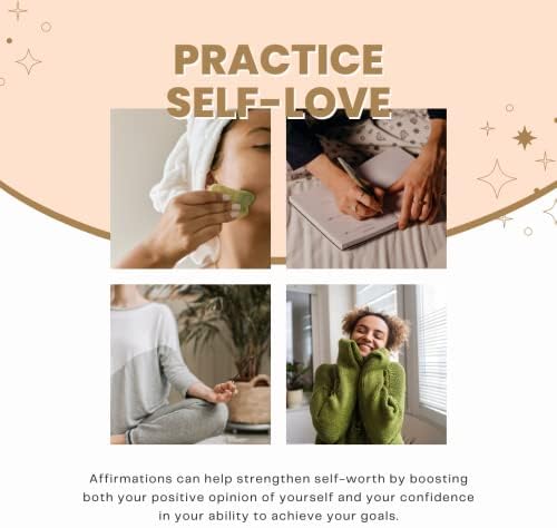 Affirmation Cards for Shower Waterproof Self Care Positive