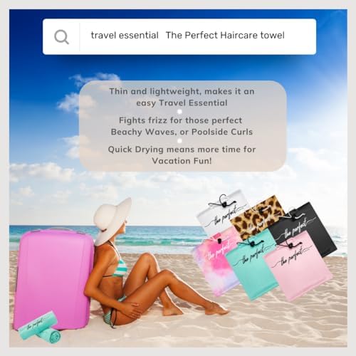 Microfiber Hair Towel Wrap for Women - Anti Frizz Fast Drying