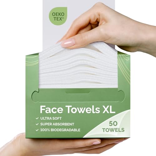PLANTIFIQUE XL Face Towels 100 Biodegradable 1