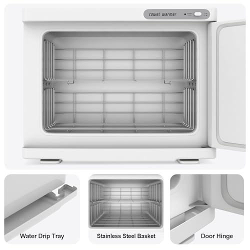 StateRiver 23L Towel Warmer Cabinet - White