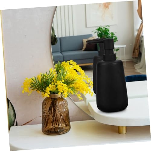 PartyKindom Refillable Pump Soap Dispenser for Shampoo Lotion Dish Soap