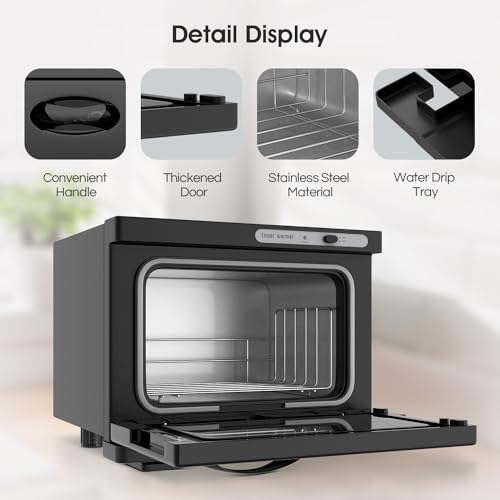 StateRiver Towel Warmer Cabinet 8L Black