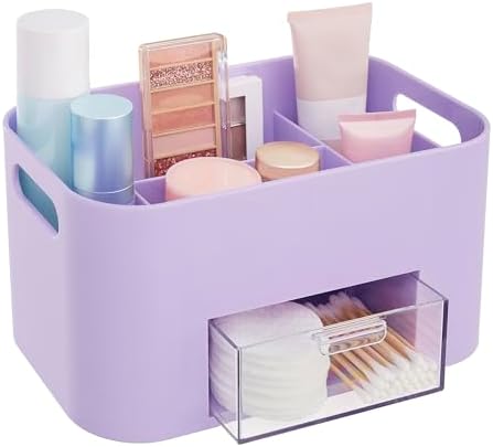 STORi Bliss Lilac Purple Makeup Organizer