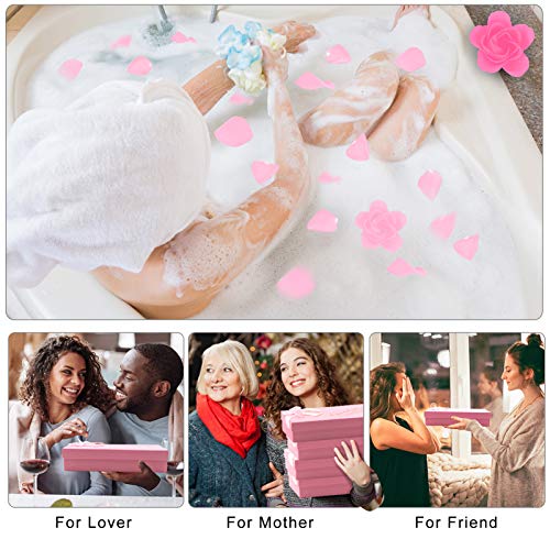 36 PCS Pink Rose Scented Bath Soap Set for Her