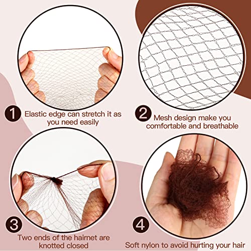 Fandamei Hair Accessories Set 20PCS 40PCS Brown
