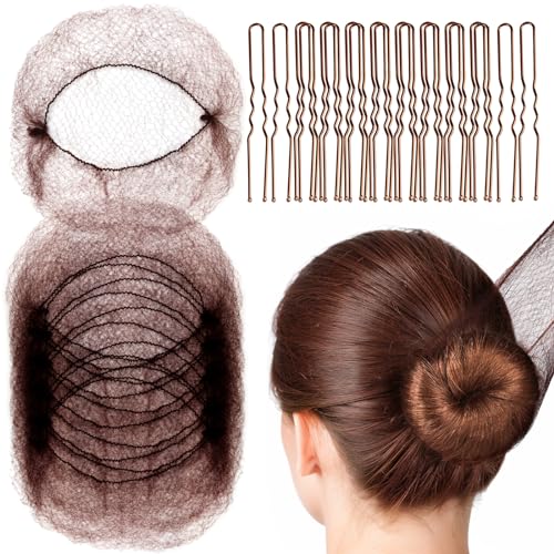 Fandamei Hair Accessories Set 20PCS 40PCS Brown