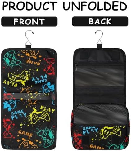 Game Video Hanging Travel Toiletry Bag for All