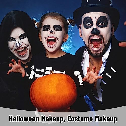 Washable Face Body Paint Crayons with Twist Tube Eye Black Stick