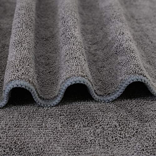 POLYTE Quick Dry Lint Free Microfiber Salon Towel 20x40 in 2 Pack