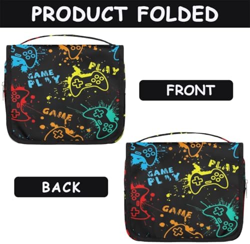 Game Video Hanging Travel Toiletry Bag for All