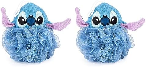 Jay Franco Disney Lilo Stitch 2 Piece Loofah Set Kids Bath Sponge