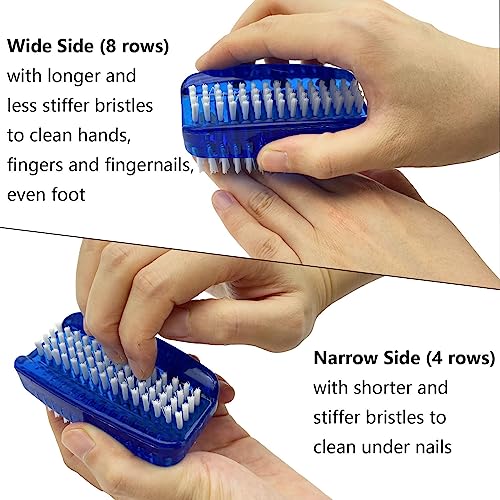 2-Sided Nail Brush for Cleaning Fingernails