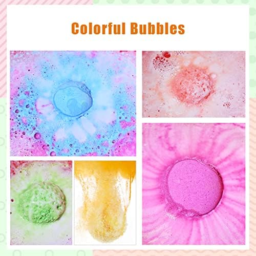 Santrela Kids Bath Bombs with Surprise Toys 20 Pack