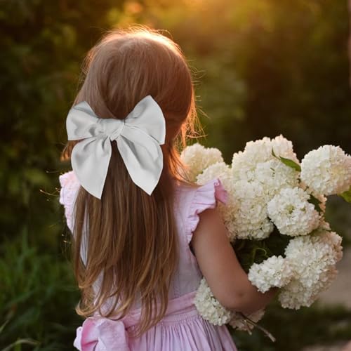 TOKUFAGU Pack of 4 Hair Bows for Girls and Kids
