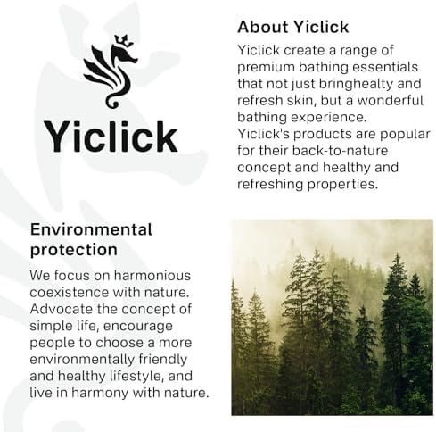 Yiclick Exfoliating Washcloth 3 Pack for Body Scrubbing