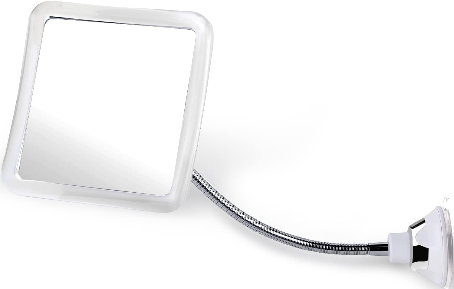 Mirrorvana Flexible Fogless Shower Mirror with Height Adjustment