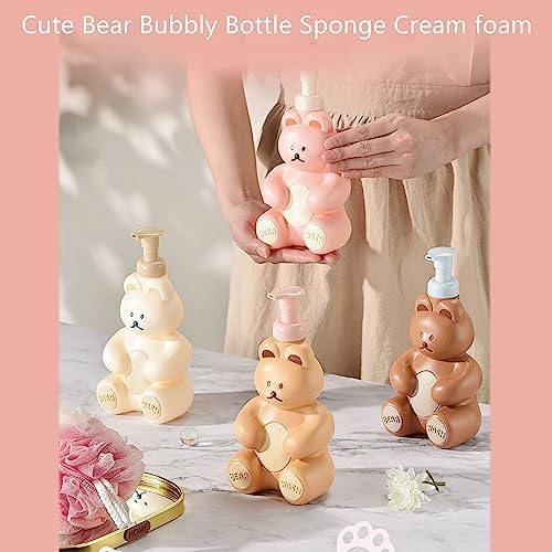 Cute Bear Soap Dispenser for Bathroom Kitchen